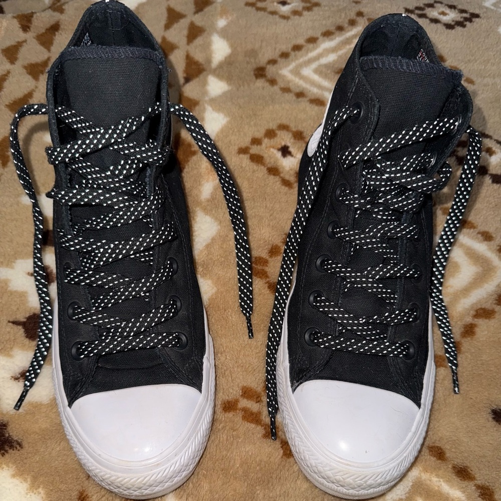 Converse Black All-Star Chuck Taylor High-Top Sneakers size 6 Men’s 8 Womens